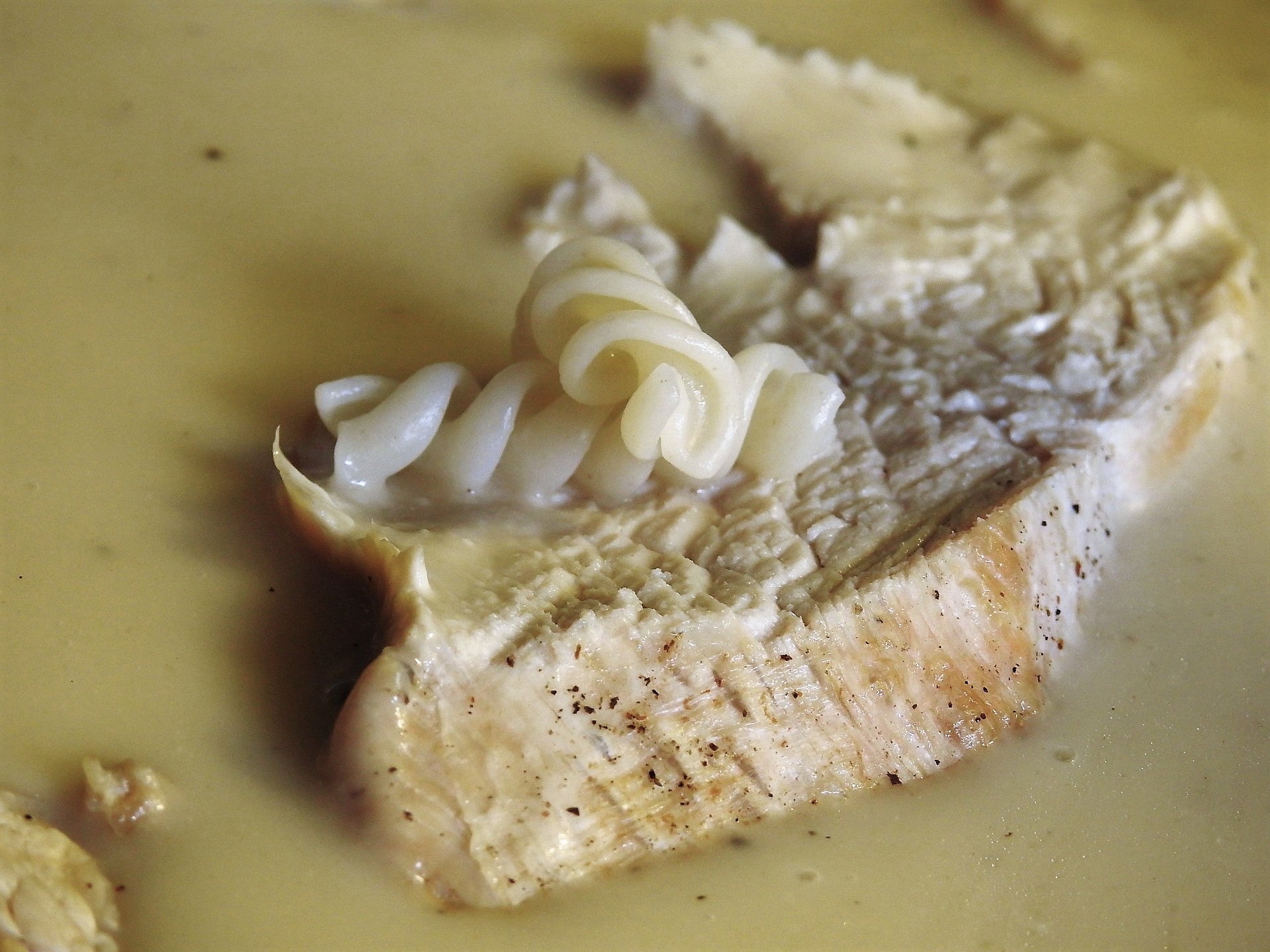 Lomo en Salsa de Queso Azul