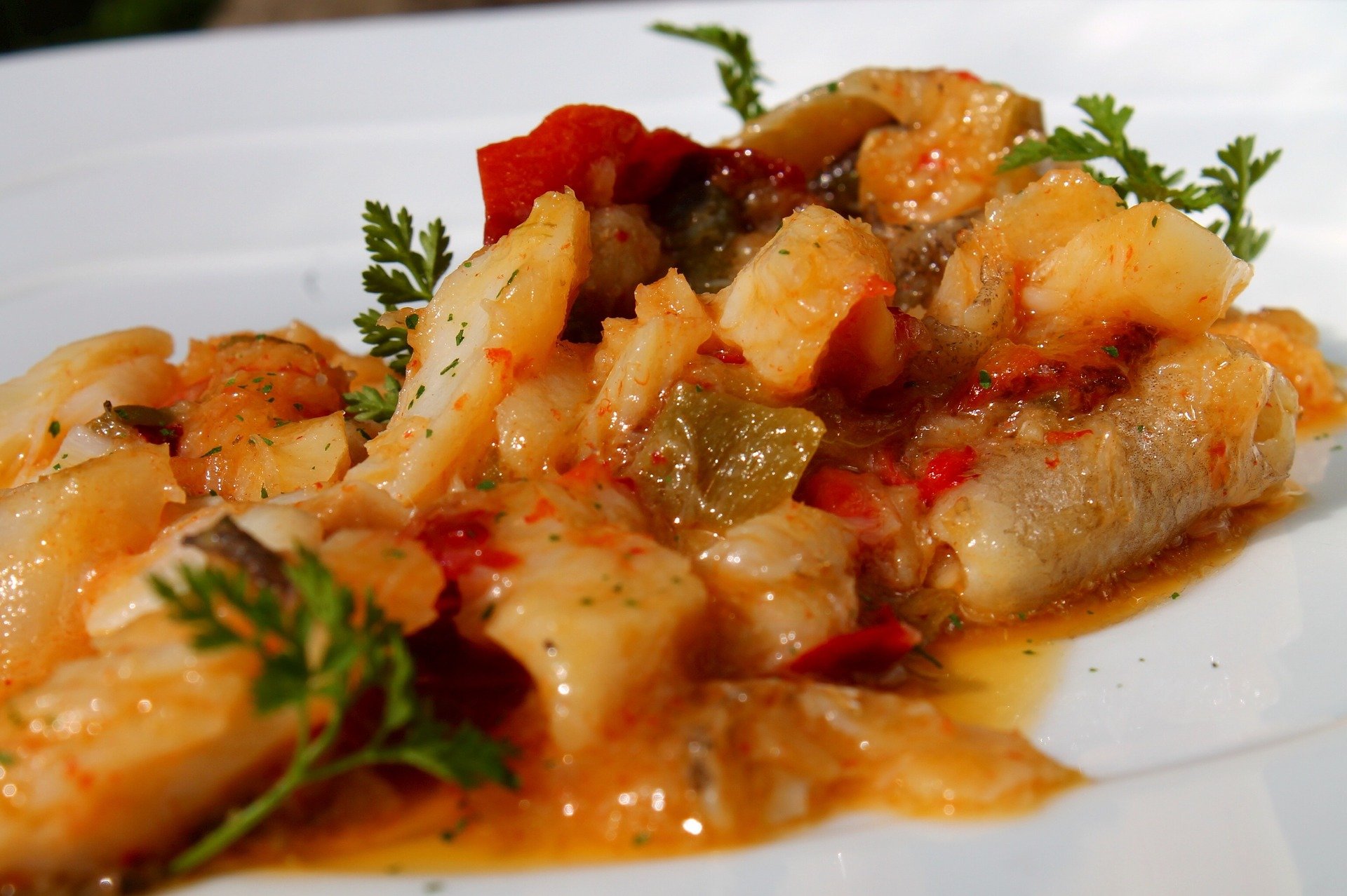 Bacalao a la Viscaina y Mexicana