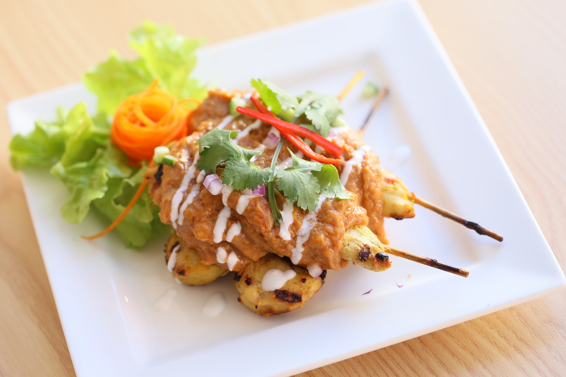 Pollo Satay, Receta Tradicional