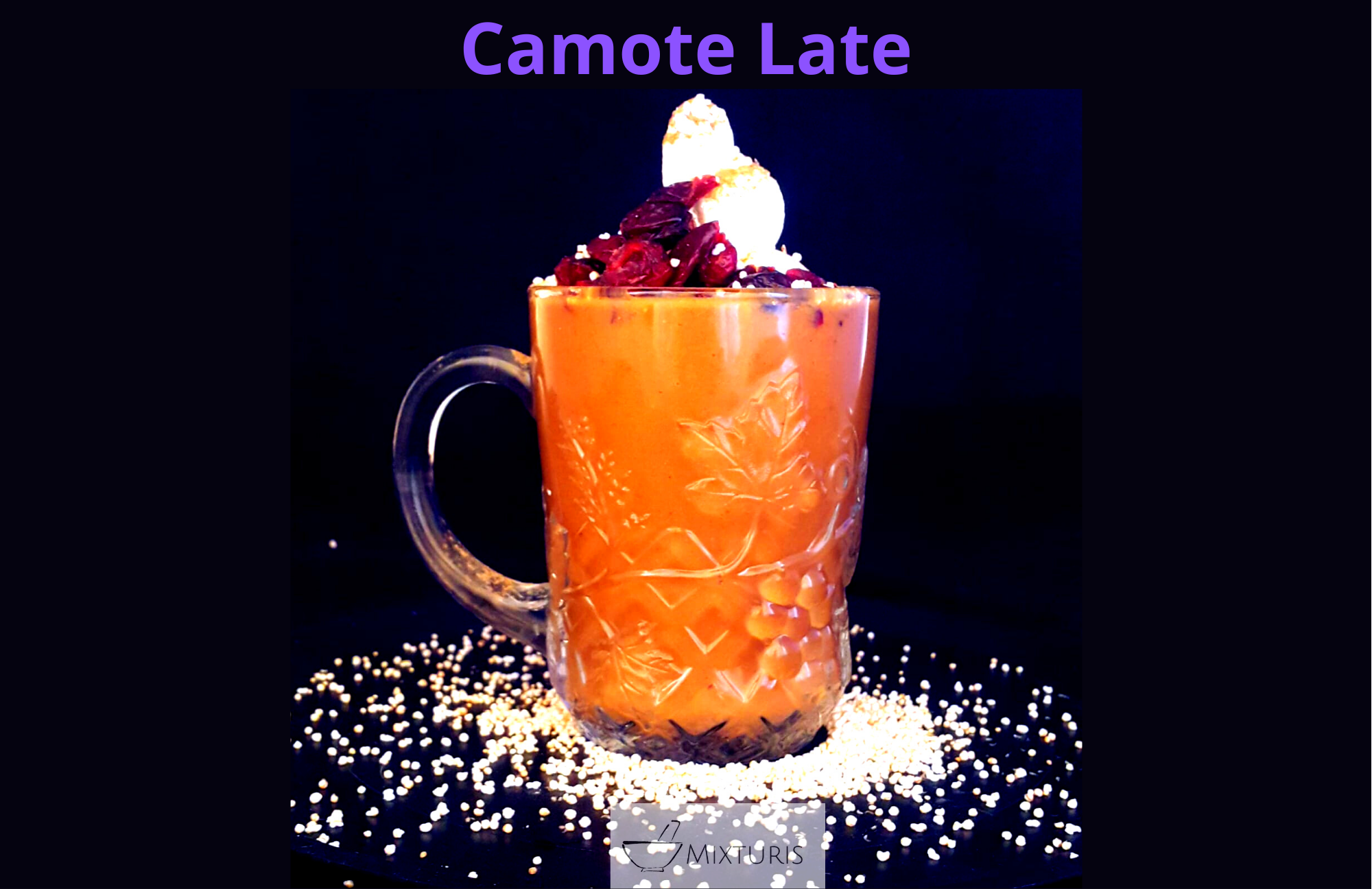 Camote Latte Mixturis