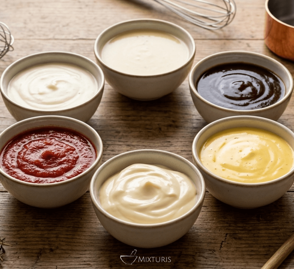 Las 6 salsas madre de la cocina&nbsp;francesa