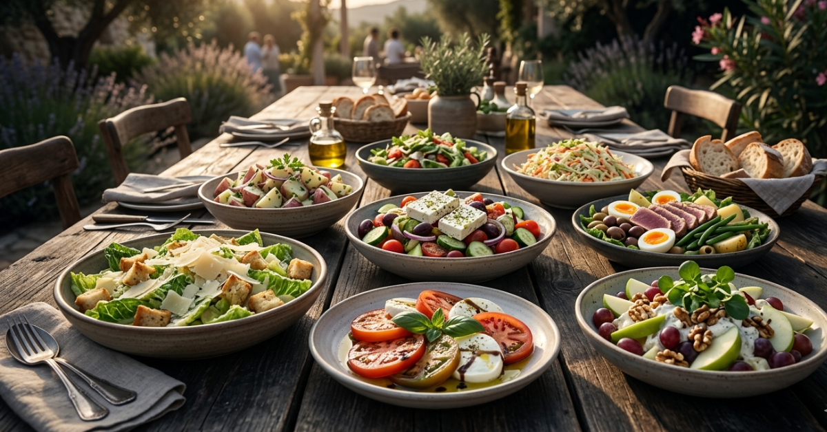 7 Ensaladas Clásicas que Debes Probar