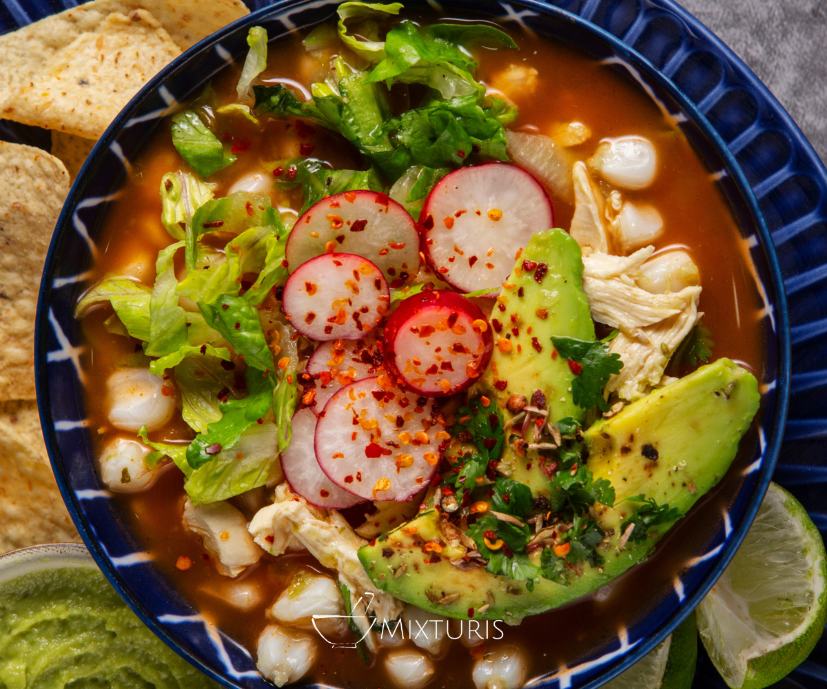 pozole rojo mixturis
