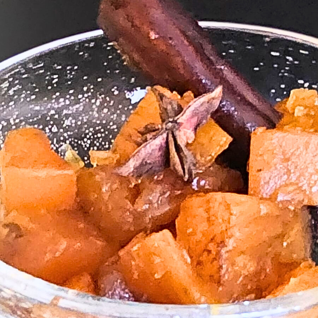 Calabaza en Tacha o Dulce de Calabaza, historia y receta tradicional