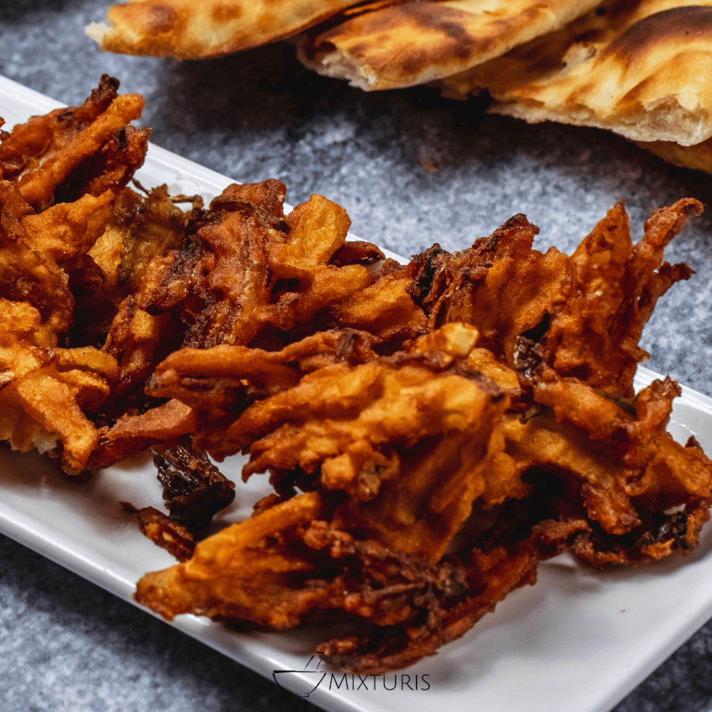 Pakoras MIxturis comida con historia