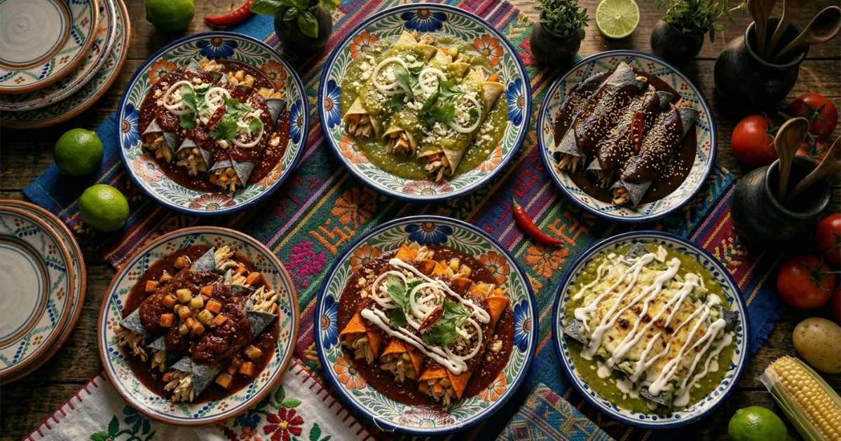 Enchiladas Mexicanas: Historia y Variedades Esenciales